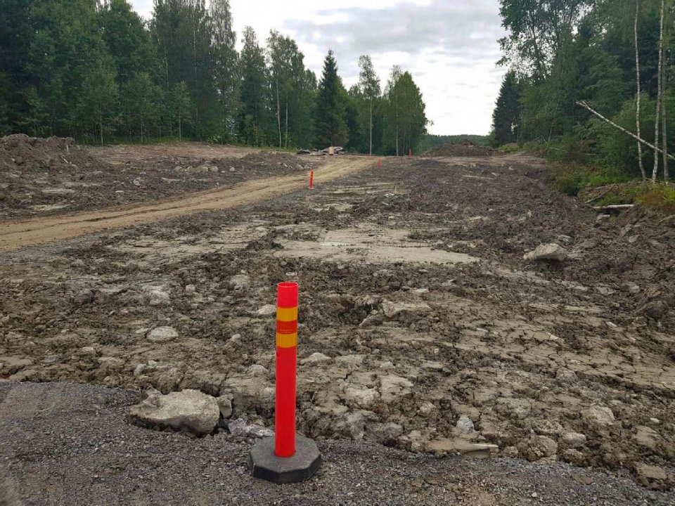 Heinäkuu: Lopputäytöt levitettyinä.